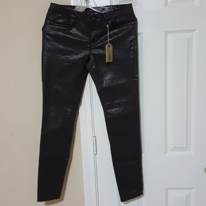 Allsaints Petrel Brodie Waxed Coated Jeans